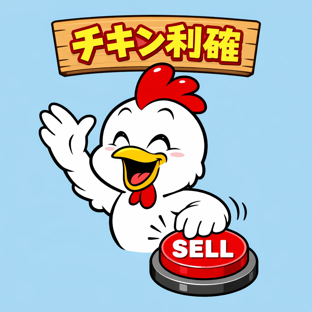 チキン利確