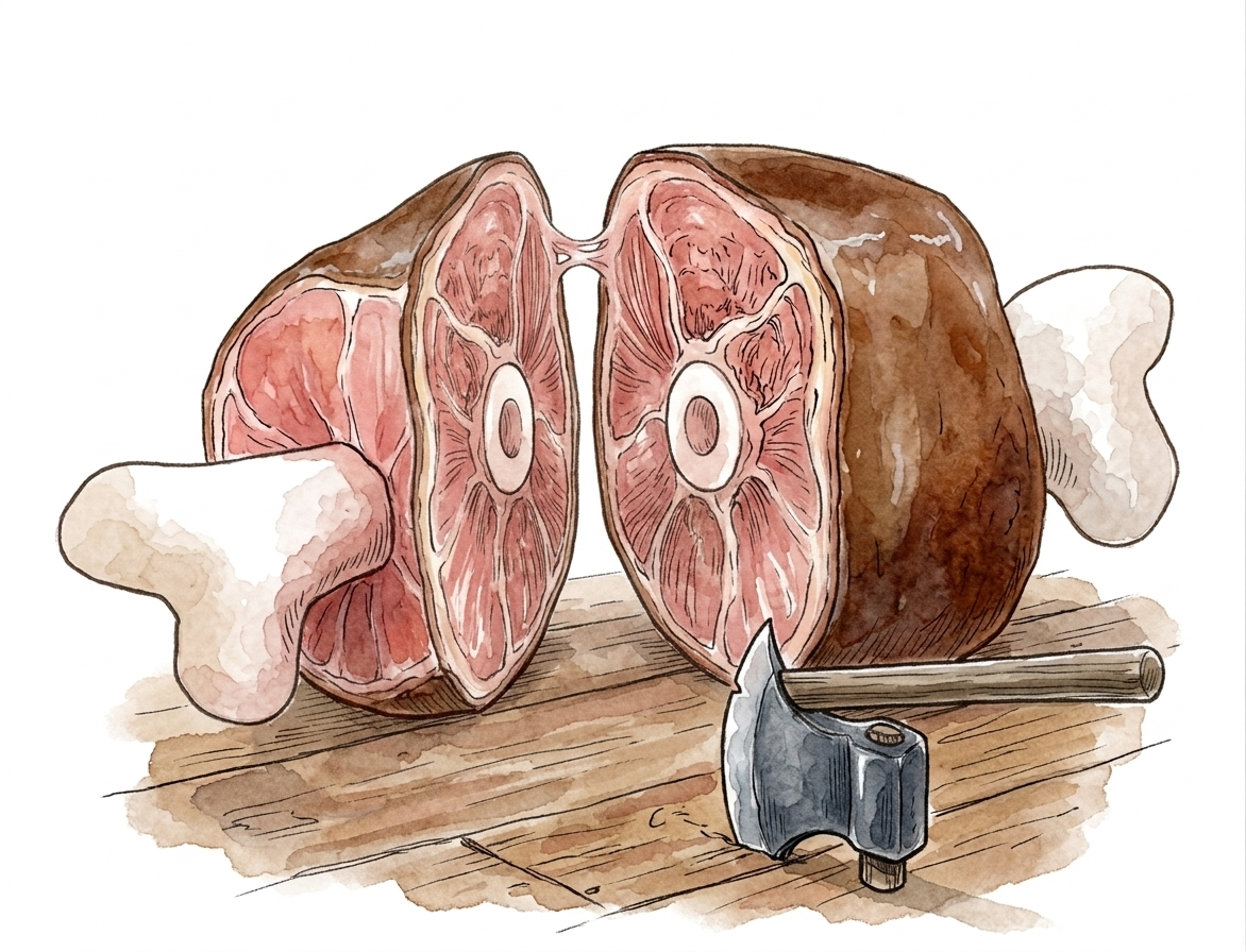 肉を切らせて骨まで断たれる