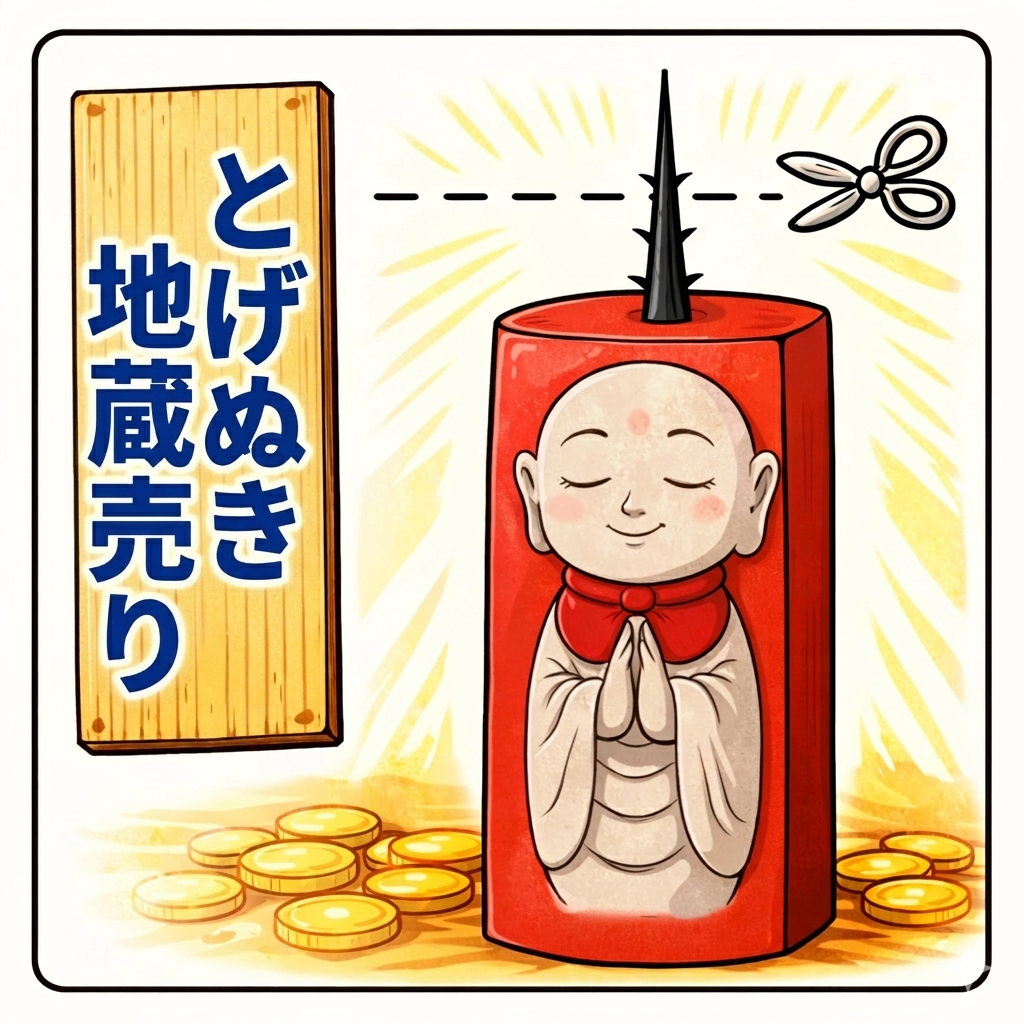 とげぬき地蔵売り